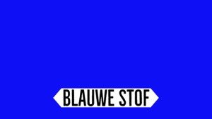 blauwe stof blauwe-stof