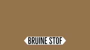 bruine stof bruine-stof