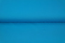 Uni / effen tricot stof - aqua blauw