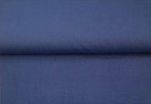 Uni / effen tricot stof - jeans blauw