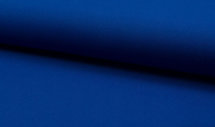 Kobalt blauwe uni terlenka stof