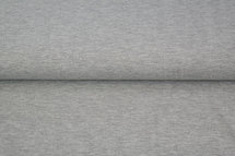 Uni / effen tricot stof - grijs