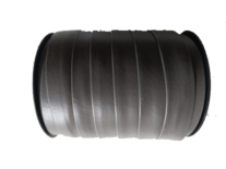 Biaisband kunstleer 20mm - grijs