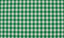 Groene boerenbont katoen stof