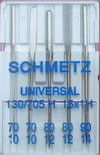 Schmetz Universal naalden nr. 70, 80 en 90