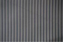 Coupon - Witte poplin katoen stof met lichtgrijze streep (60 x 150 cm)