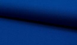 Kobalt blauwe uni terlenka stof Kobalt blauwe uni terlenka stof