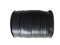 Biaisband kunstleer 20mm - zwart Biaisband kunstleer 20mm - zwart