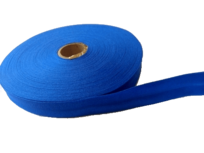 Blauwe elastische biaisband - 20 mm Blauwe elastische biaisband - 20 mm