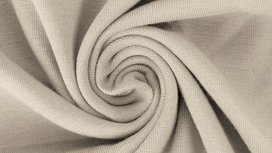 Uni / effen tricot stoffen - licht beige Uni / effen tricot stoffen - licht beige