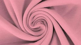 Uni / effen tricot stof - oud roze Uni / effen tricot stof - oud roze