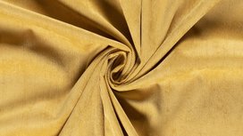Effen oker gele rib stof met stretch | Nooteboom Textiles Effen oker gele rib stof met stretch | Nooteboom Textiles