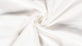 Ecru ribstof met stretch | Nooteboom Textiles Ecru ribstof met stretch | Nooteboom Textiles