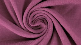effen tricot stoffen - licht bordeaux paars / oud roze effen tricot stoffen - licht bordeaux paars / oud roze