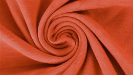 effen tricot stoffen - donker oranje effen tricot stoffen - donker oranje