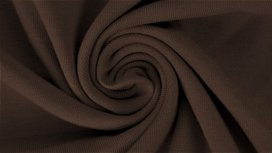 effen tricot stoffen - bruin effen tricot stoffen - bruin