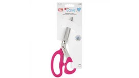 Stofschaar 21 cm met microvertanding | Prym Love | Fuchsia Stofschaar 21 cm met microvertanding | Prym Love | Fuchsia