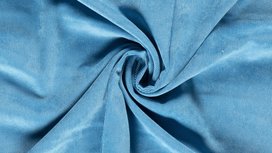 Aqua blauwe ribstof met stretch | Nooteboom Textiles Aqua blauwe ribstof met stretch | Nooteboom Textiles