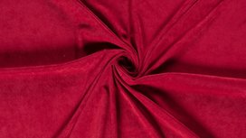 Donker rode ribstof met stretch | Nooteboom Textiles Donker rode ribstof met stretch | Nooteboom Textiles
