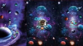 Space ruimte astro paneel stof French Terry | Stenzo Textiles Space ruimte astro paneel stof French Terry | Stenzo Textiles
