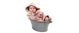 Naaipatroon badjas voor baby en dreumes Naaipatroon badjas voor baby en dreumes