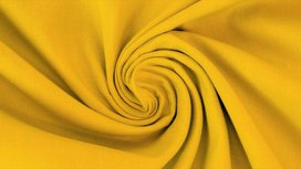 Gele effen katoenen stof poplin Gele effen katoenen stof poplin