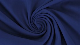 Marine blauw effen katoenen stof poplin Marine blauw effen katoenen stof poplin