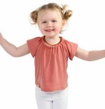 Naaipatroon off-shoulder blouse - maat 92 t/m 128 Naaipatroon off-shoulder blouse - maat 92 t/m 128