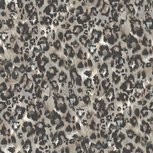 Grijs viscose tricot stof met panterprint Grijs viscose tricot stof met panterprint