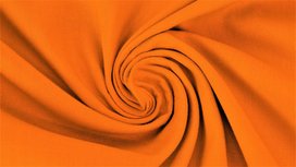 Oranje effen katoenen stof poplin Oranje effen katoenen stof poplin