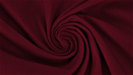 Bordeaux rode effen katoenen stof poplin Bordeaux rode effen katoenen stof poplin