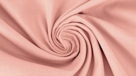 Licht koraal roze effen katoenen stof poplin Licht koraal roze effen katoenen stof poplin