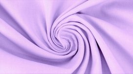 Licht paars effen katoenen stof poplin Licht paars effen katoenen stof poplin