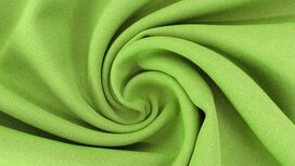 Texturé Polyester Lime groen Texturé Polyester Lime groen