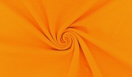 Oker gele effen tricot stof - 1034 Oker gele effen tricot stof - 1034